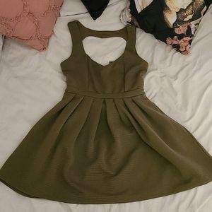 Halter heart dress